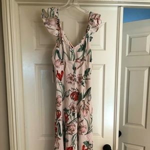 Astr floral maxi dress